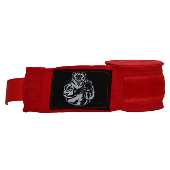 ORCQ - Bear boxing handwraps - 450cm - Red