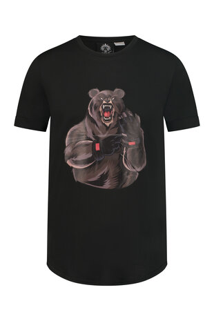 ORCQ Bear T-shirt Polyester - Men - Black