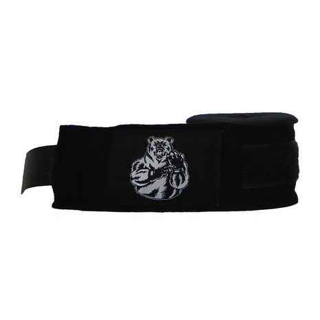 ORCQ - Bear boxing handwraps - 450cm - Black