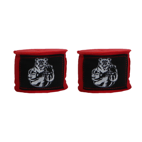 ORCQ - Bear boxing handwraps - 450cm - Red